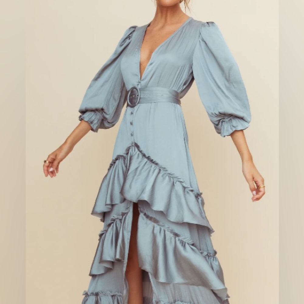 Few Moda OPT 	
Killian Dress
SLATE BLUE / XS